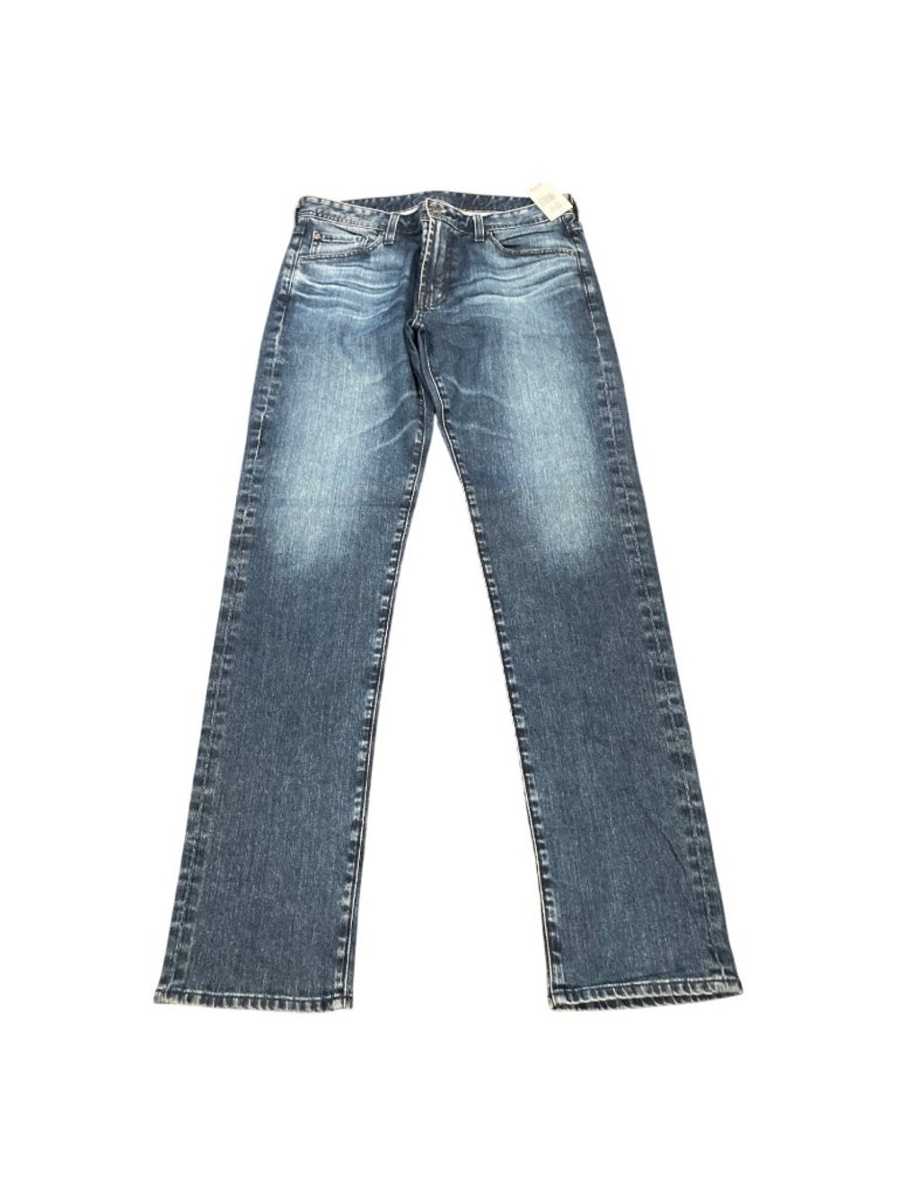 AG Adriano Goldschmied Tellis Modern Slim Jean Mens 32x34 Medium Wash Distressed